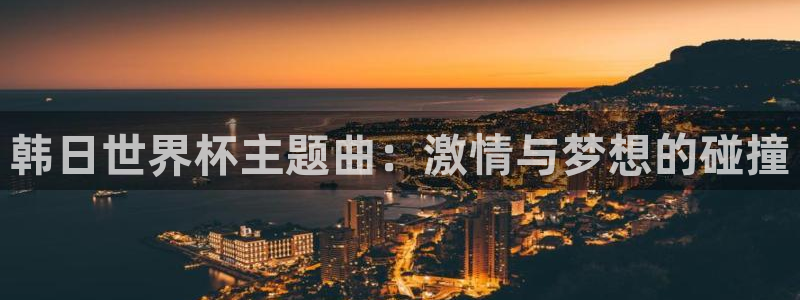 预选赛世界杯：韩日世界杯主题曲：激情与梦想的碰撞